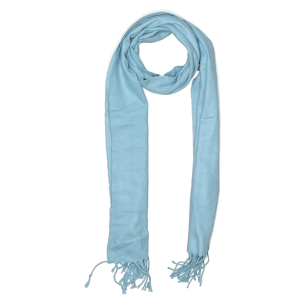 Light Blue Cashmere Scarf